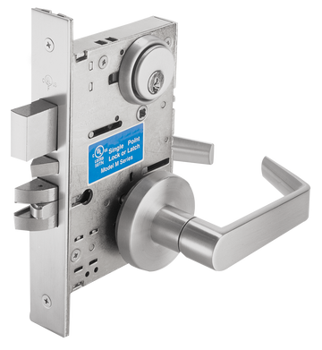 Cal-Royal SC Series, Extra Heavy Duty Mortise Locks with Clutch, Grade 1 - Cylinder x Thumbturn Lock SC8460, F17